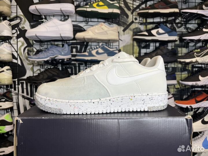 Nike AIR force 1 crater summit white кроссовки