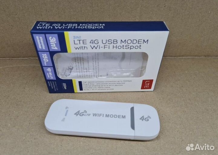 4G модем любой оператор WiFi роутер (новый)