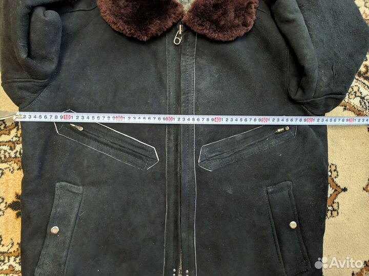 Новая нагольная летная куртка ввс СССР