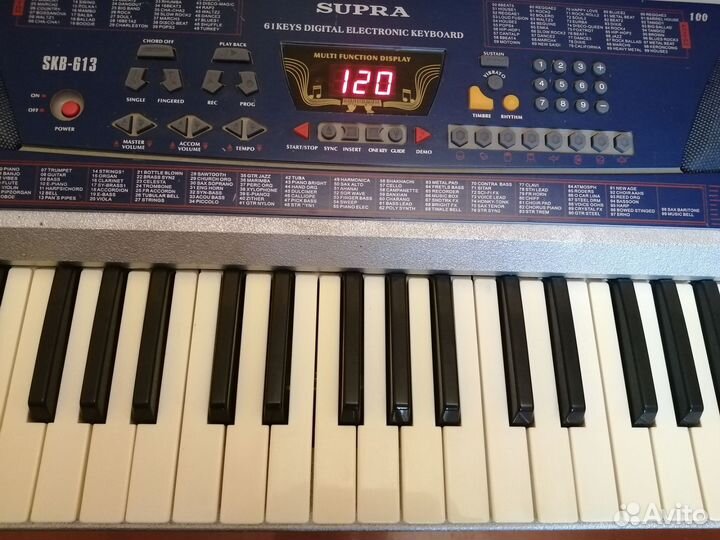 Синтезатор Supra SKB 613