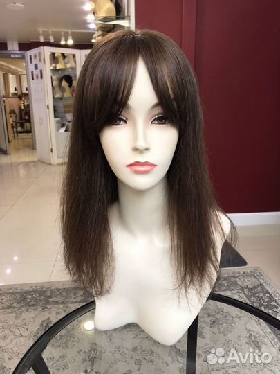 Полупарик из натуральных волос