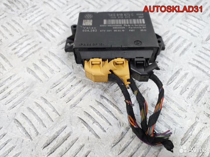 Блок парктроников Volkswagen Golf 6 5K0919475C