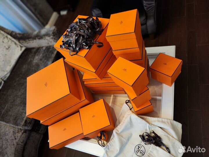 Коробки Hermes оригинал