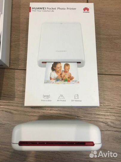 Компактный фотопринтер huawei Pocket Photo CV80