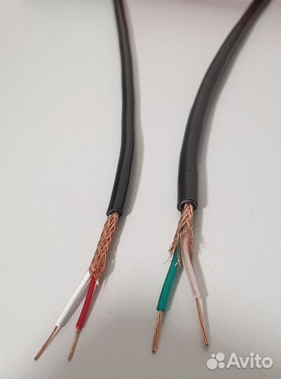 Кабель микрофонный медный кмм 20.12 и 20.35
