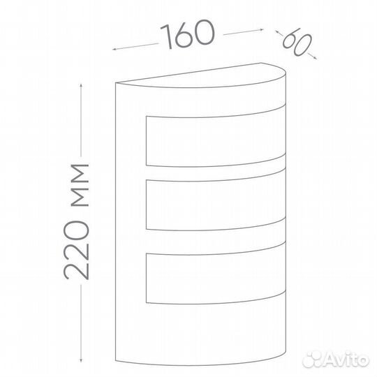 Светильник на стену Feron DH017 11879