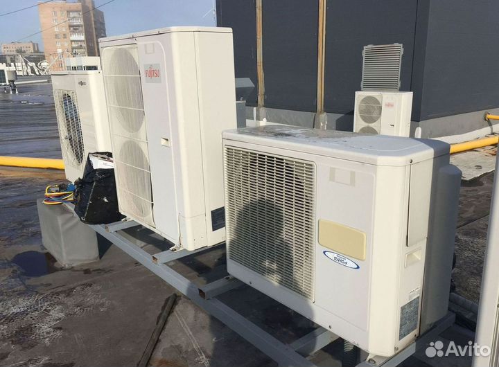 Сплит система с установкой