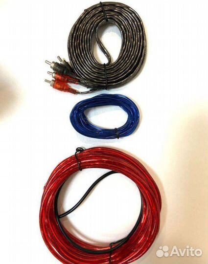 Провода для сабвуфера, усилителя. Авто набор