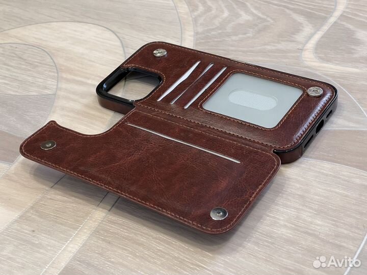 Чехол на iPhone 12 Pro Max Кожа