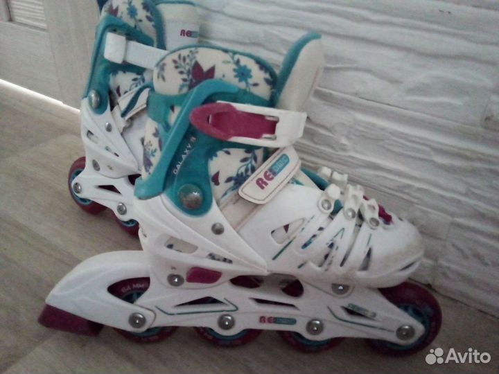 Роликовые коньки детские раздвижные
