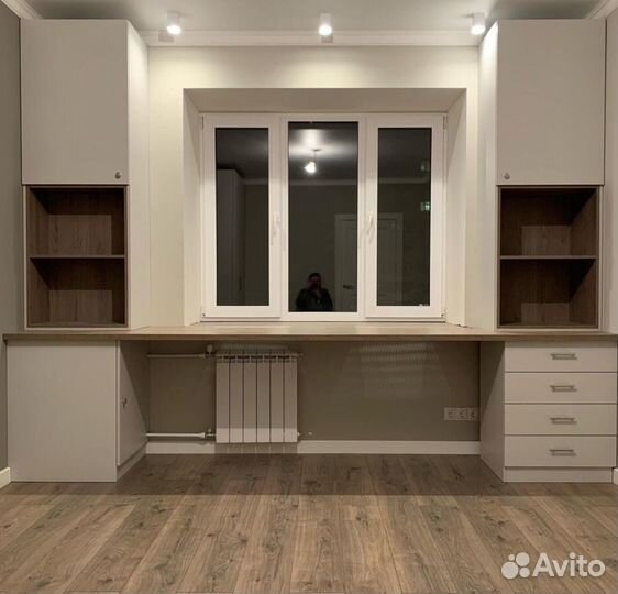 Рабочая зона с кроватью