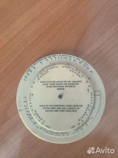 Логарифмическая линейка 1913 года США USA