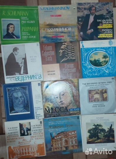 Виниловые пластинки классика