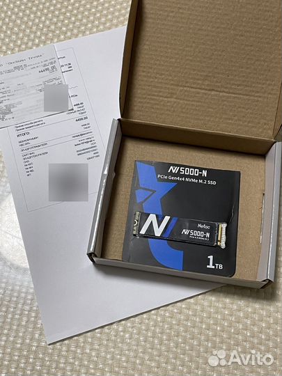 SSD диск Netac NV5000-N M.2 1TB PCIe 4.0
