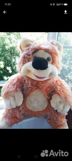 Плюшевый медведь новый