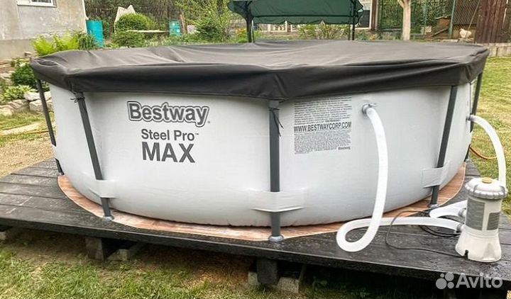 Бассейн каркасный 366 на 100 см