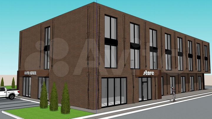 Торговая площадь, 1500 м²