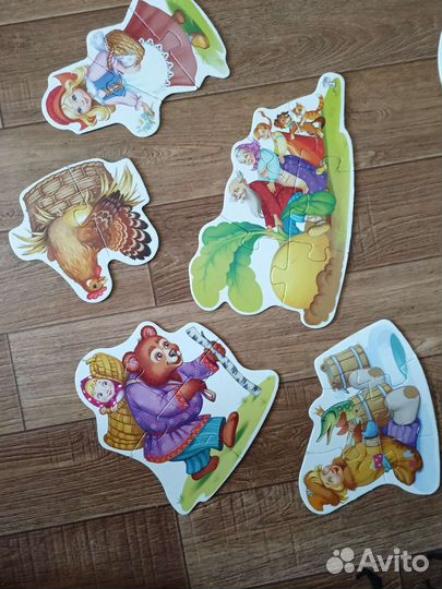 Пазлы для малышей maxi