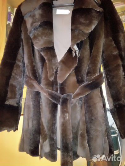 Шуба из ласки