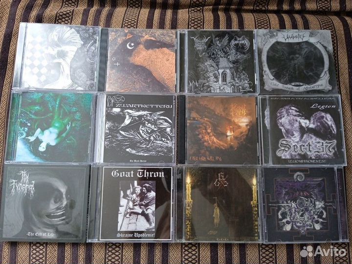 Компакт диски CD(black metal, doom metal, death