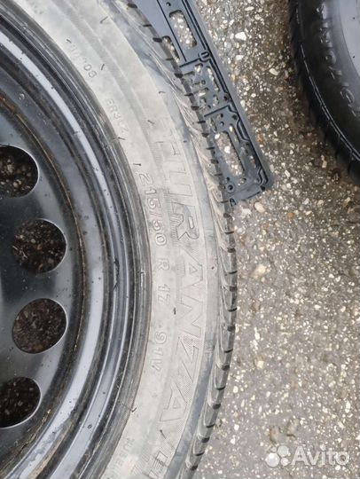 R17 Bridgestone Turanza ER300 215/50, PCD 5x112 DIA 472