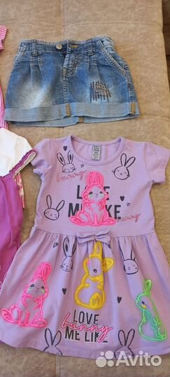Вещи пакетом на девочку 98-104