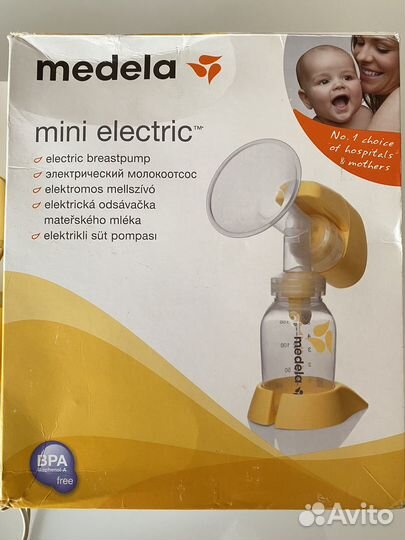 Молокоотсос medela электрический
