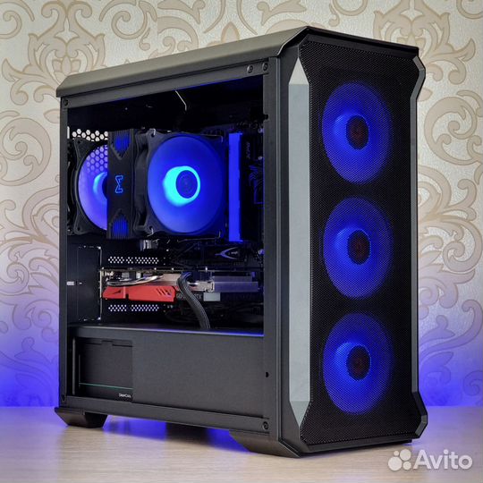 Игровой пк Ryzen 5 5500+RTX 2060super+16gb (новый)