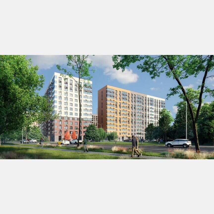 1-к. квартира, 34,2 м², 11/15 эт.