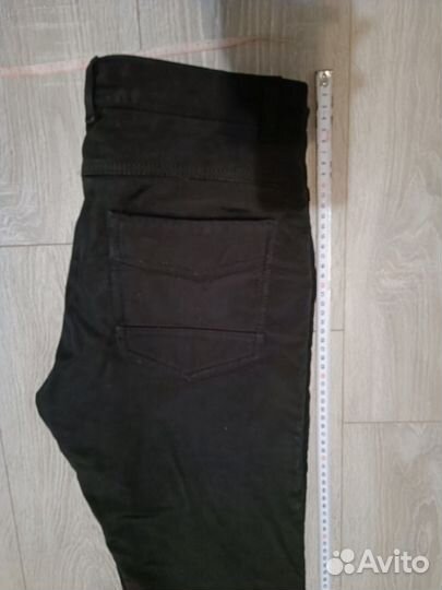 Брюки утепленные черные 34 / 50 размер