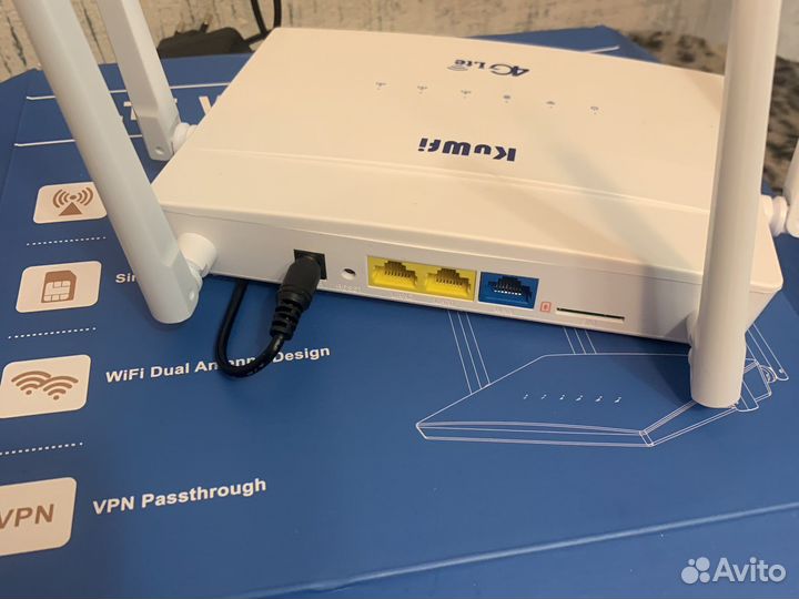 Wifi роутер 4g kuwfi