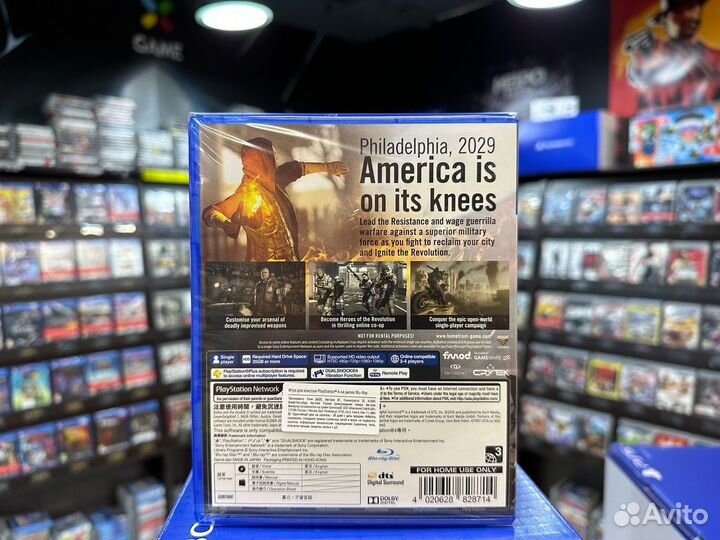 Игры для PS4: Homefront: The Revolution