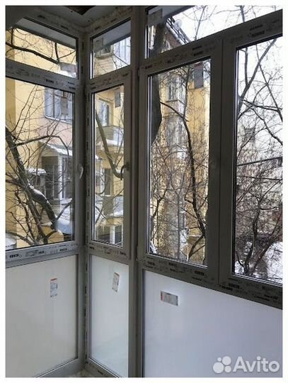 Пластиковые окна и остекление квартир