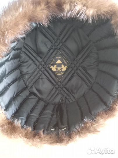 Шапка норковая мужская