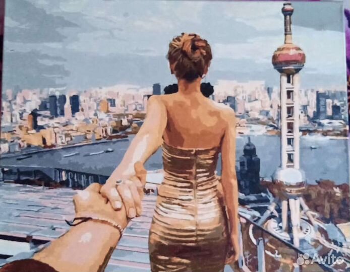 Готовая картина по номерам