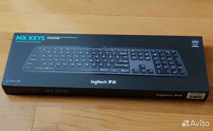 Новая беспроводная клавиатура Logitech MX Keys