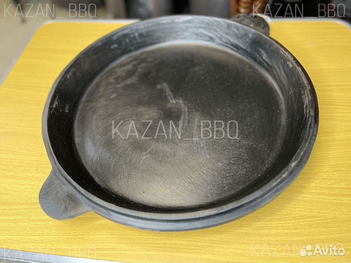 Крышка сковорода для казана чугунная