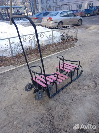 Санки для двойни