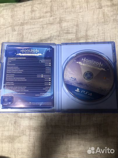 Horizon zero dawn диск ps4