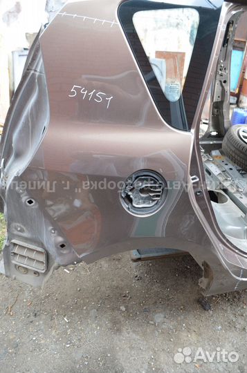 Крыло заднее правое левое четверть Scenic 3