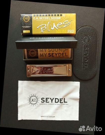 Seydel Solist Pro диатоническая губная гармошка G