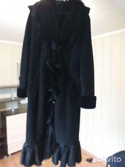 Дубленка натуральная женская 52 54