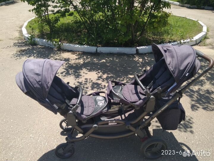 Коляска для двойни