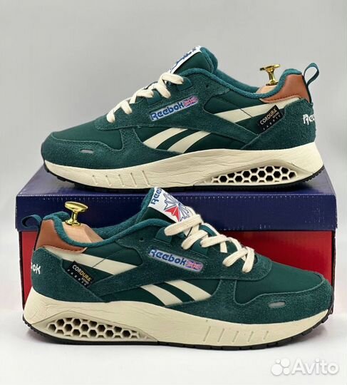 Кроссовки Reebok Classic Leather Hexalite Green