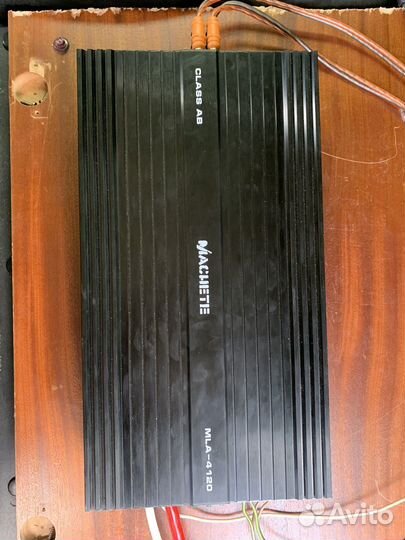 Усилитель machete mla-4120