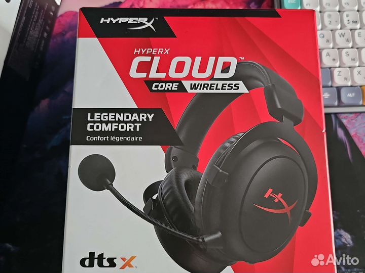 Hyperx cloud core wireless
