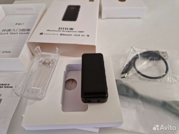 FiiO BTR3K Bluetooth цап усилитель наушников,aux