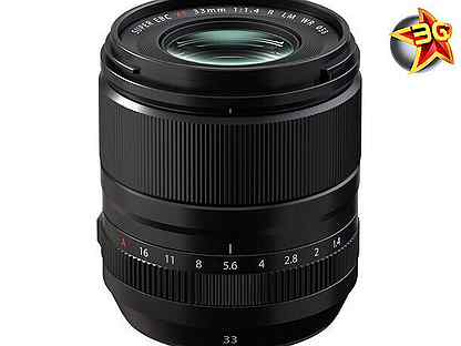 Объектив Fujifilm Fujinon XF 33mm f/1.4 R LM WR