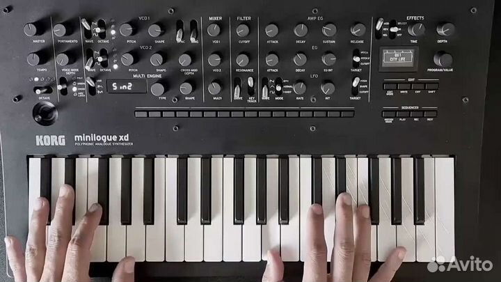 Korg minilogue XD, патчи, осцилляторы, эффекты