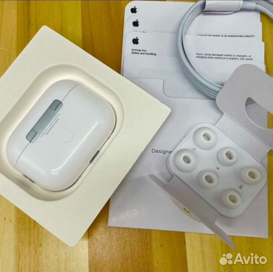 Airpods pro 2 luxe / с шумоподавлением